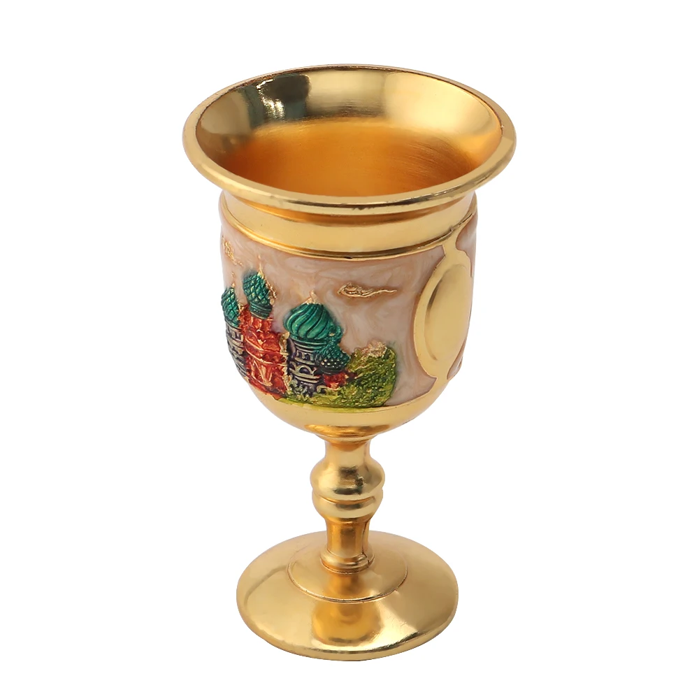 Custom Design Medieval Goblet Gifts Communion Cup Vintage Chalice Royal Wine Cups Gold Chalice Vintage Wine Goblet