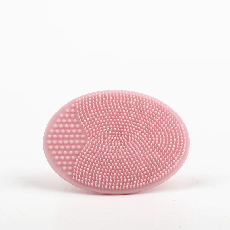 Skin Baby Essential for Dry Skin Cradle Cap Silicone Massage Scrubbers Exfoliator Baby Bath Brush