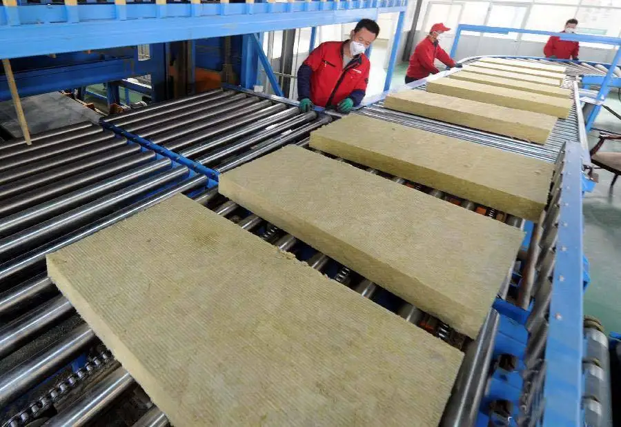 Supergold rock wool thermal conductivity fireproof rigid board insulation