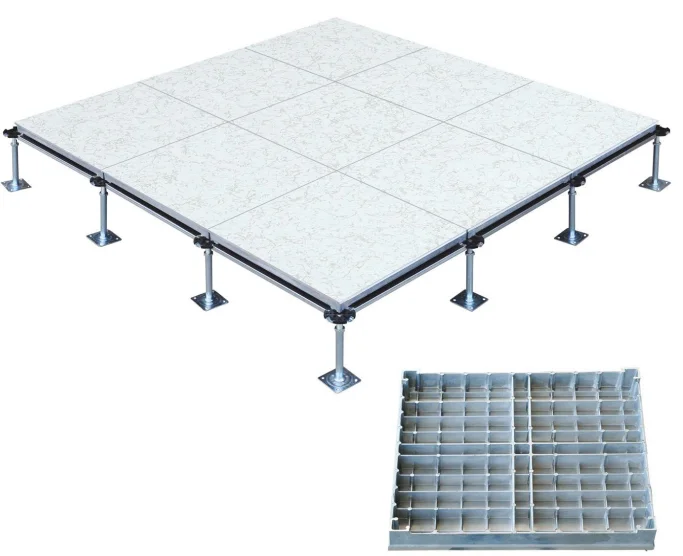 China Supplier High Quality Steel Anti Static Ventilation Aluminium Air Flow Raised Access Floor Sale Waterproof Accessories TIA