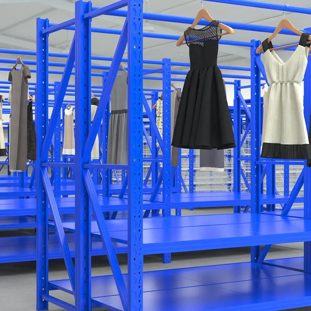 Factory direct sale storage racks Adjustable storage shelves Customizable size warehouse racks