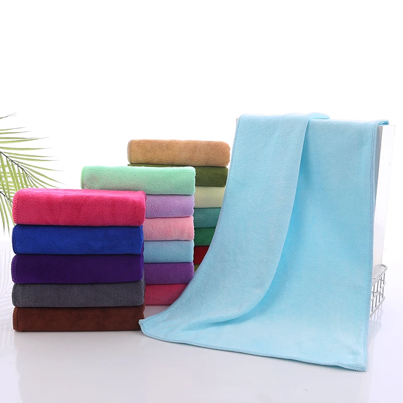 Hot Sale Gym Towel Embroidered Soft Clean Absorbent Microfiber Sports Towel