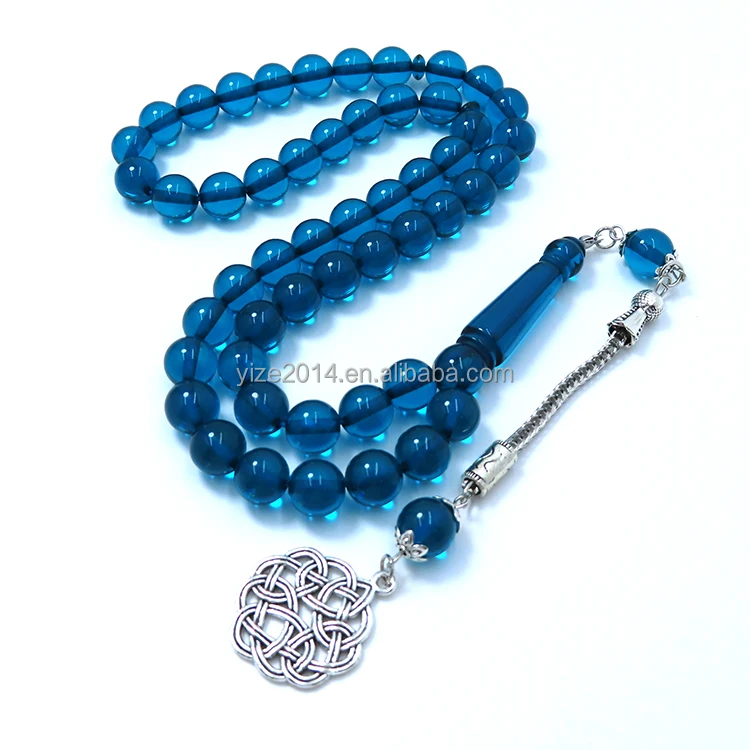 Resin rosary beads 10mm 51pcs tasbeeh prayer beads tasbih dubai tasbeh muslim prayer beads saudi arabia for jewelry masking