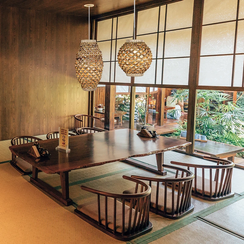 Wholesale 2022 New Style natural Bamboo pendant light lampshade for decor