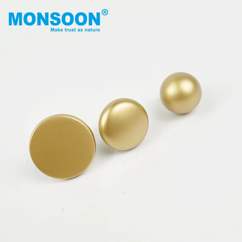 Monsoon cabinet kitchen internal Mushroom Knob handle zinc alloy lever door handle pull door handle