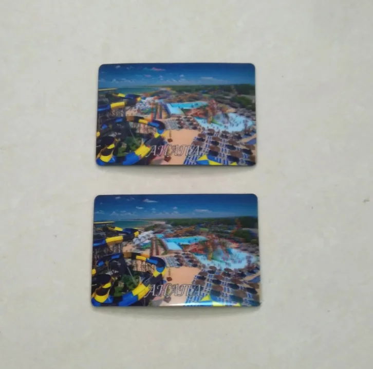2023 New Design lenticular 3d fridge magnet 3d refrigerator sticker custom