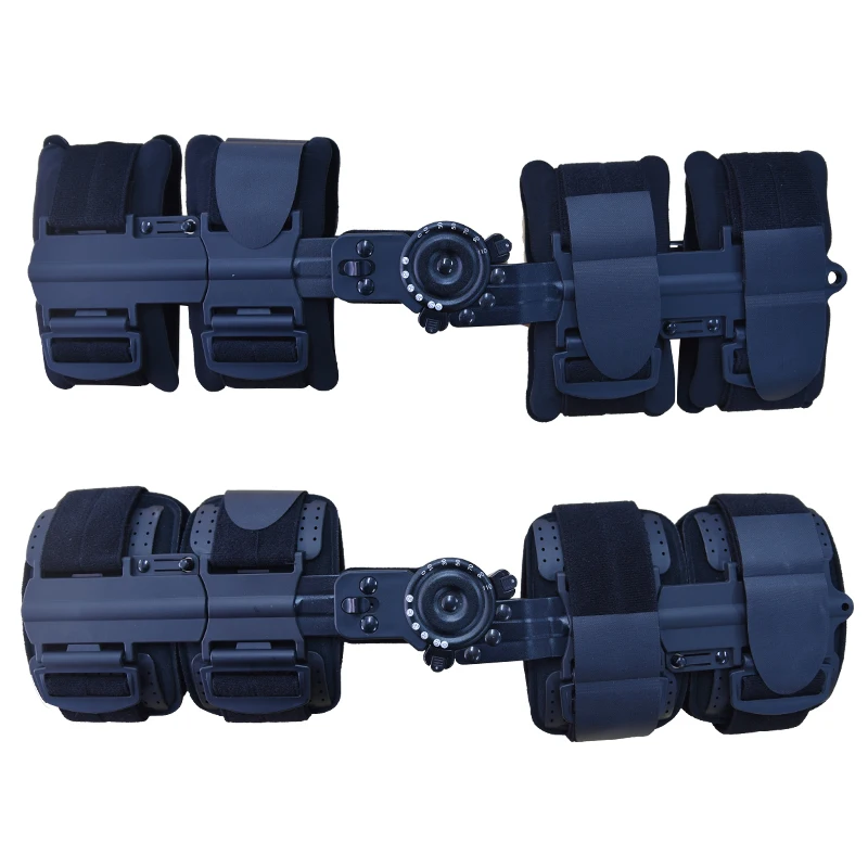 2023 Hinged Knee Brace Angle Adjustable ROM Walker Stabilization Hinged ACL Knee Brace