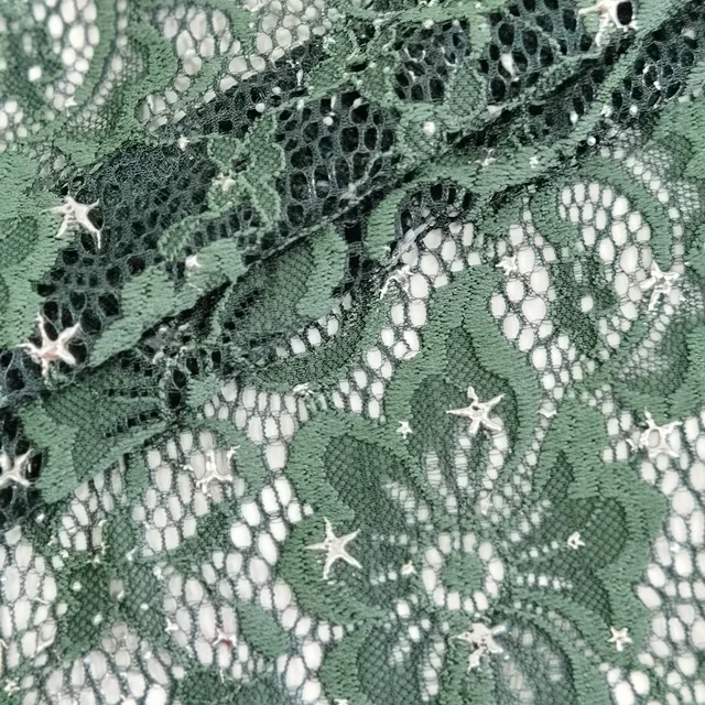 
2020 Beautifical italian lace fabrics french rubber patch lace fabric for wedding dress 