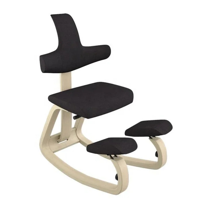 Home Office Wooden Rocking Ergonomic Kneeling Chair