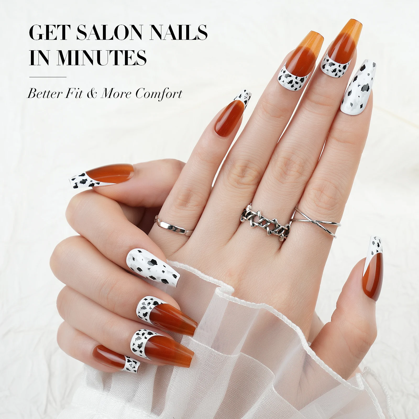 Jofay Fashion New Product Explosion Ladies Nails Artificial Nail On Sale Manufacturers Artificial Nails