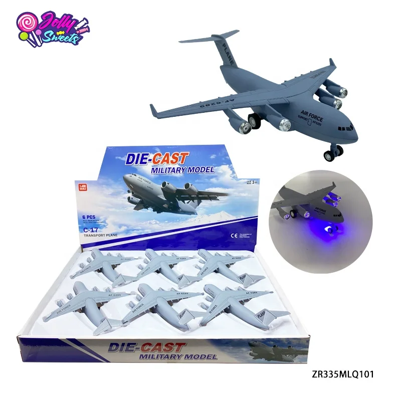 Good Quality Low Price Pull Back Alloy Metal Diecast Model Plane Toy For Kids