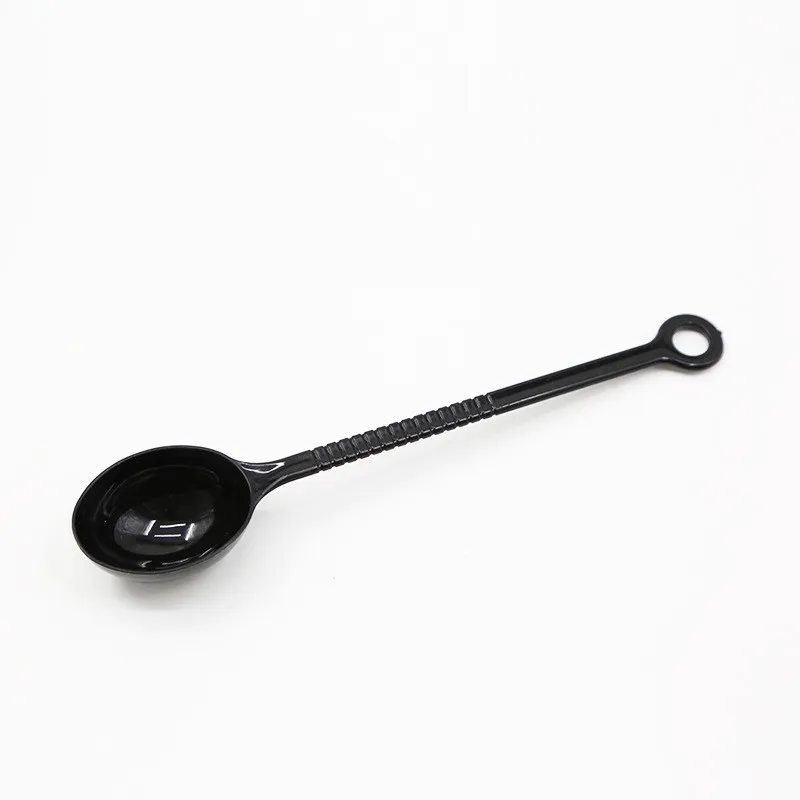 Fruit powder plastic spoon mini coffee plastic spoon for milk tea shop