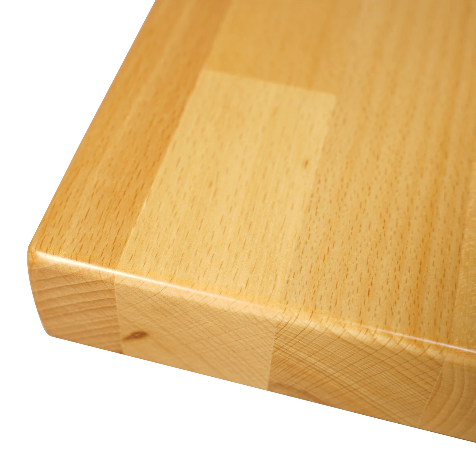 Solid beech wood butcher block rustic style coffee table top 30x30inch