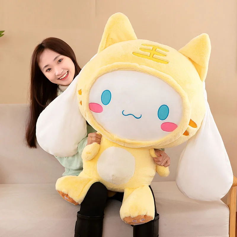 ZD 27-80cm Plush Toy Cartoon Kuromi Plush Doll Cinnamoroll Stuffed Toy Cute Japan My Melody Plush Toys Gift