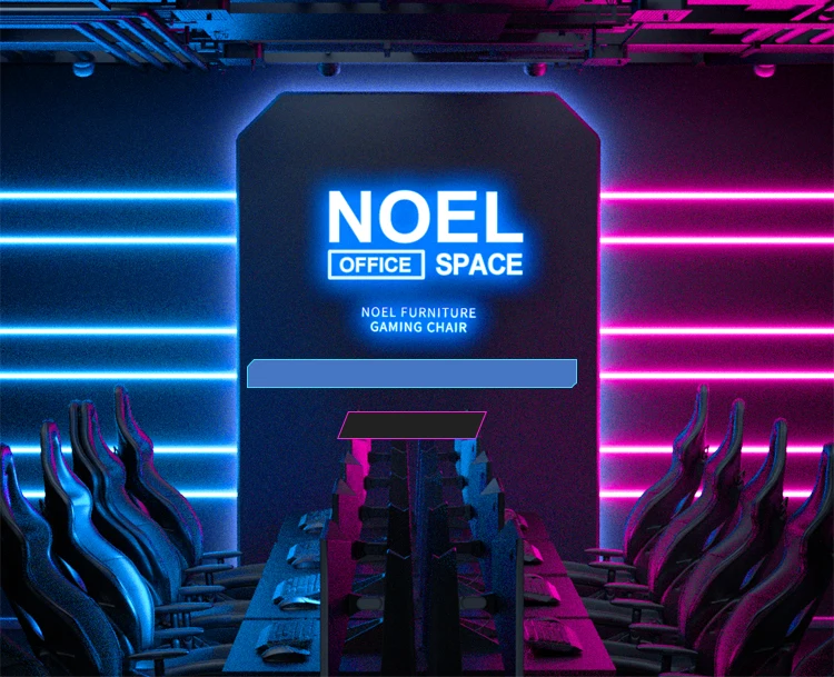 Ergonomic Custom Swivel  Red Office Furniture 175 Degree Gamer Gaming Chair For Computer PC Racing Game With Footrest