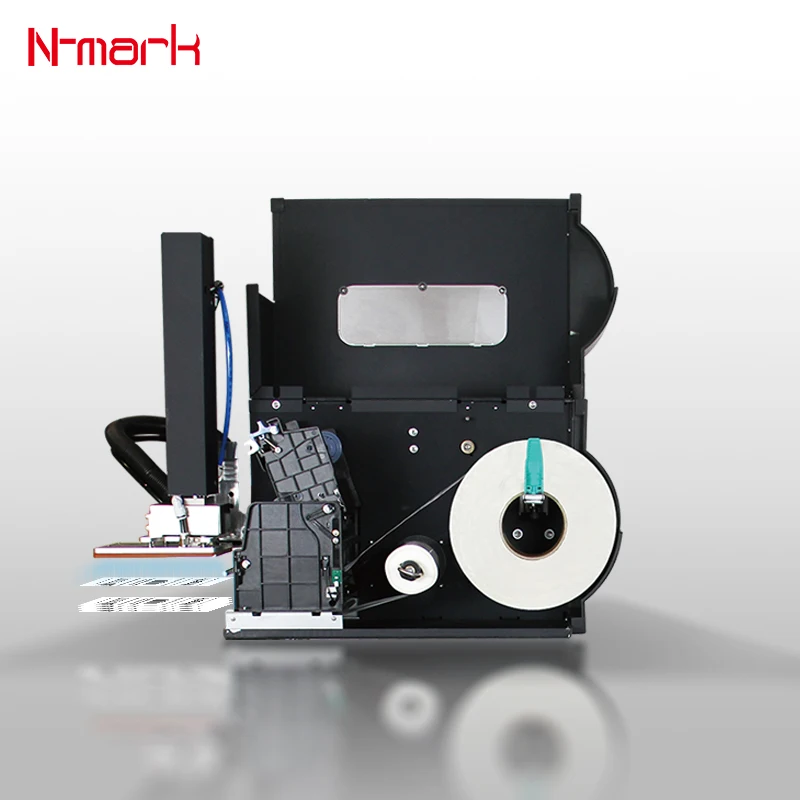 N-mark Durable Same As Zebra Parameter With High Speed Automatic Sticker Printing Labeling Machine