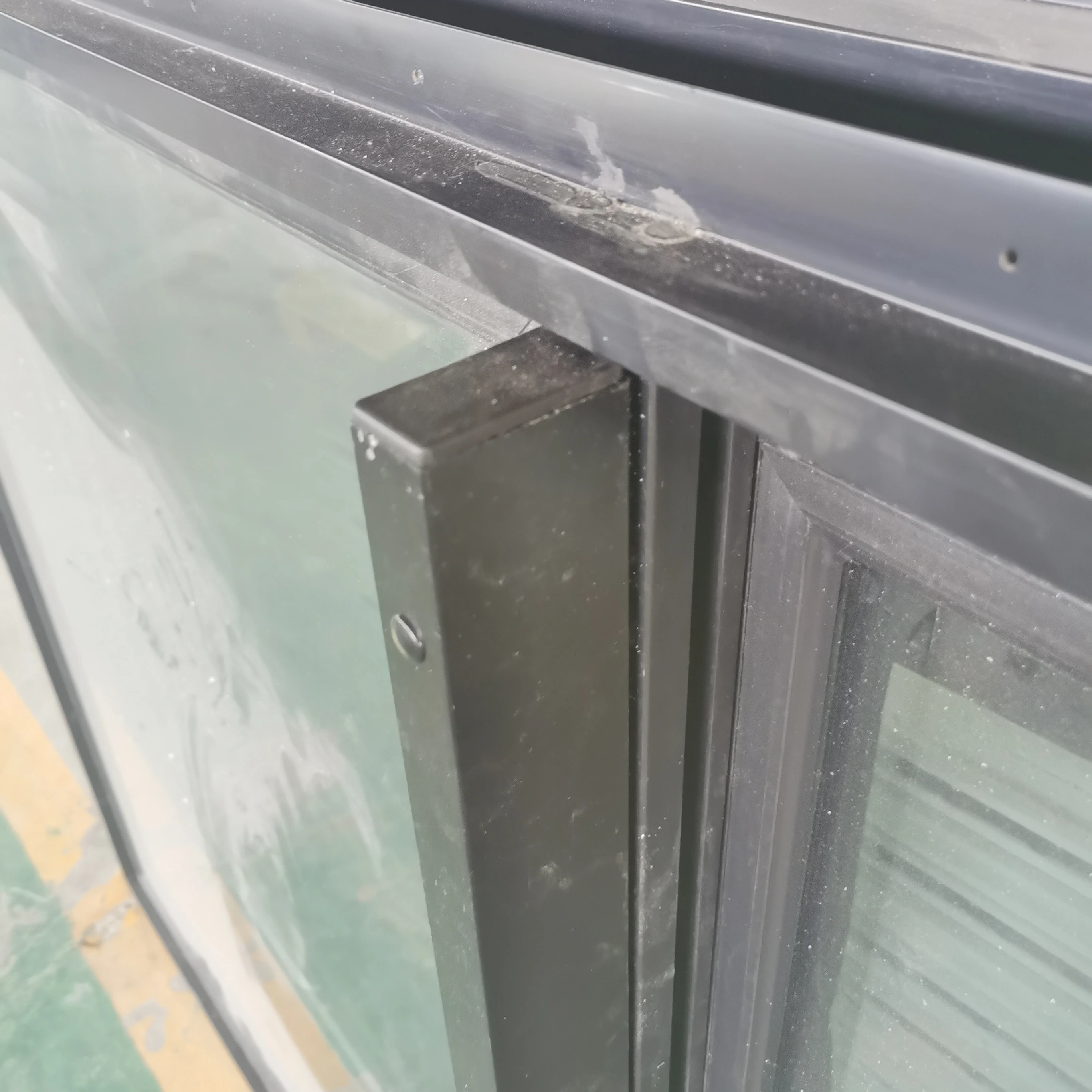 Single hung vinyl black frame glass windows upvc/pvc plastic colors factory window Hot Sale American Style