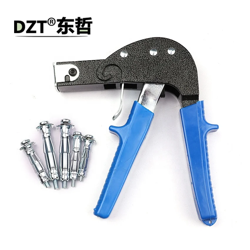 72 шт. M4 M5 плоскогубцы, набор инструментов для якоря, пистолет, настенный анкерный набор, расширяющийся болт Gecko Gun