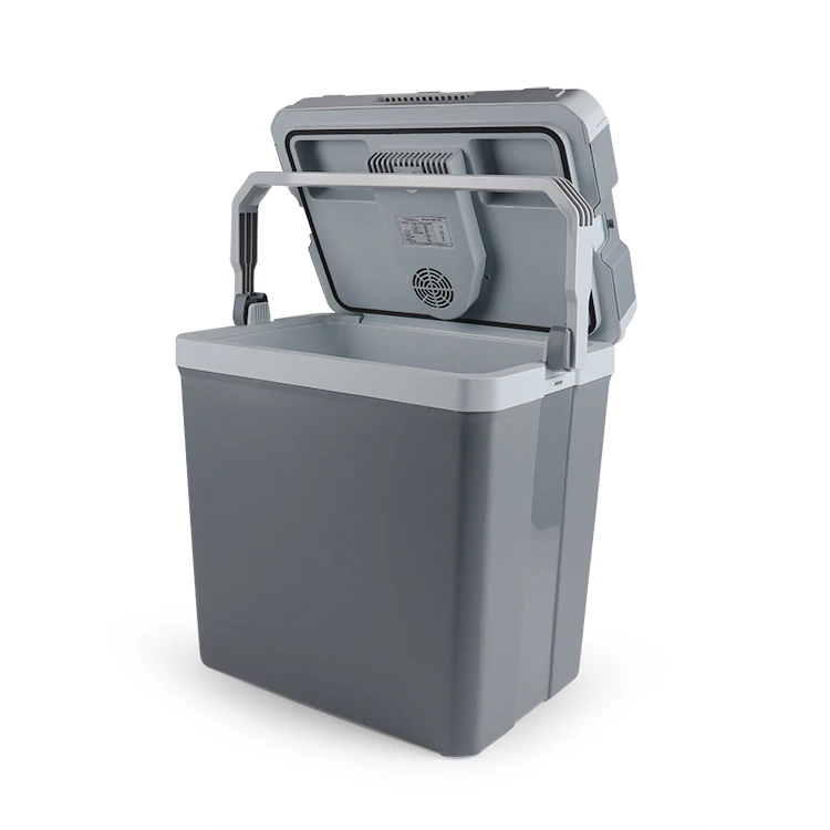 30L camper 12v upright fridge auto electric truck fridge with handle camping 12v car fridge for camping truck rv boat