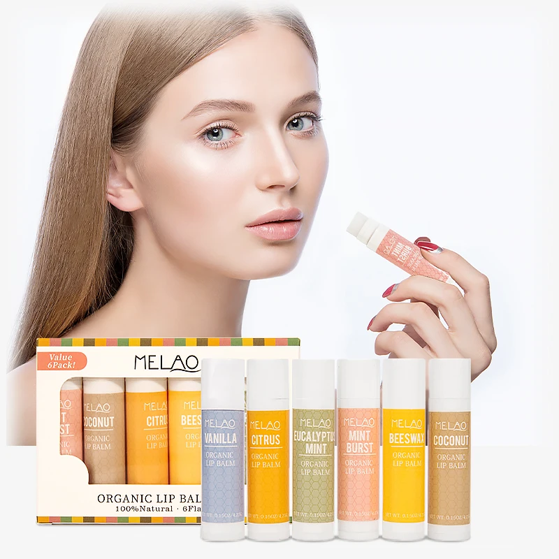 
Lip balm himalaya flavor small honey vegan watermelon pink custom label and cheek organic private shape lips cosmetic round 