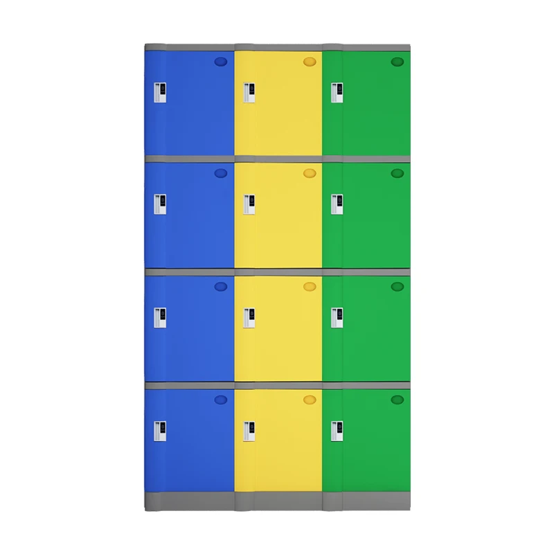 Сбить дизайнерские Пластиковые чехлы корпусы работника шкафчик 12 дверями металлическиц Abs шкафчик для школы