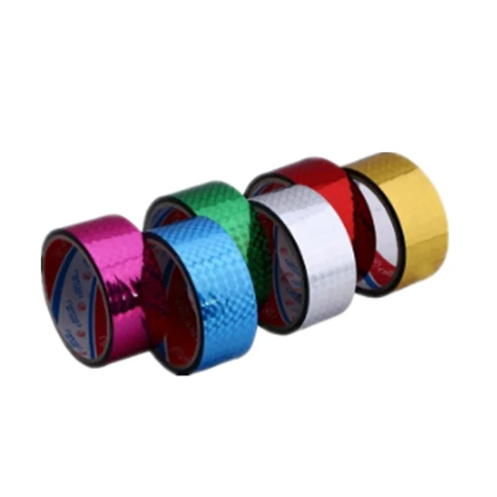 New Design waterproof reflective waterproofingno noise opp acrylic tape holographic adhesive grip tape Decorative infrared tape