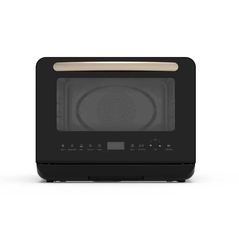 Multi Function Steam Oven Toaster White Microwave Oven Digital Led Control Air Fryer