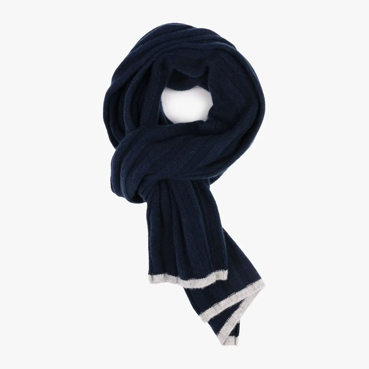 Inner Mongolia Luxury Winter Knit Cashmere Scarf For Men