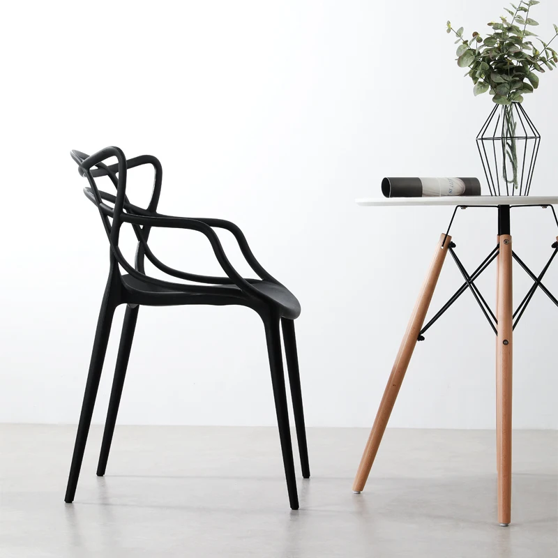 Hot Sale Factory  best price Wedding Events   Restaurant Furniture Leisure Chair Canteen PP Plastic   Dining Room Chairs