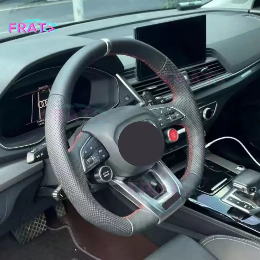 Автомобильный руль из углеродного волокна на заказ для Audi TT R8 GT RS6 RS5 RS7 Q5 Q7 A6 C8 A7 спортивный стиль автомобиля
