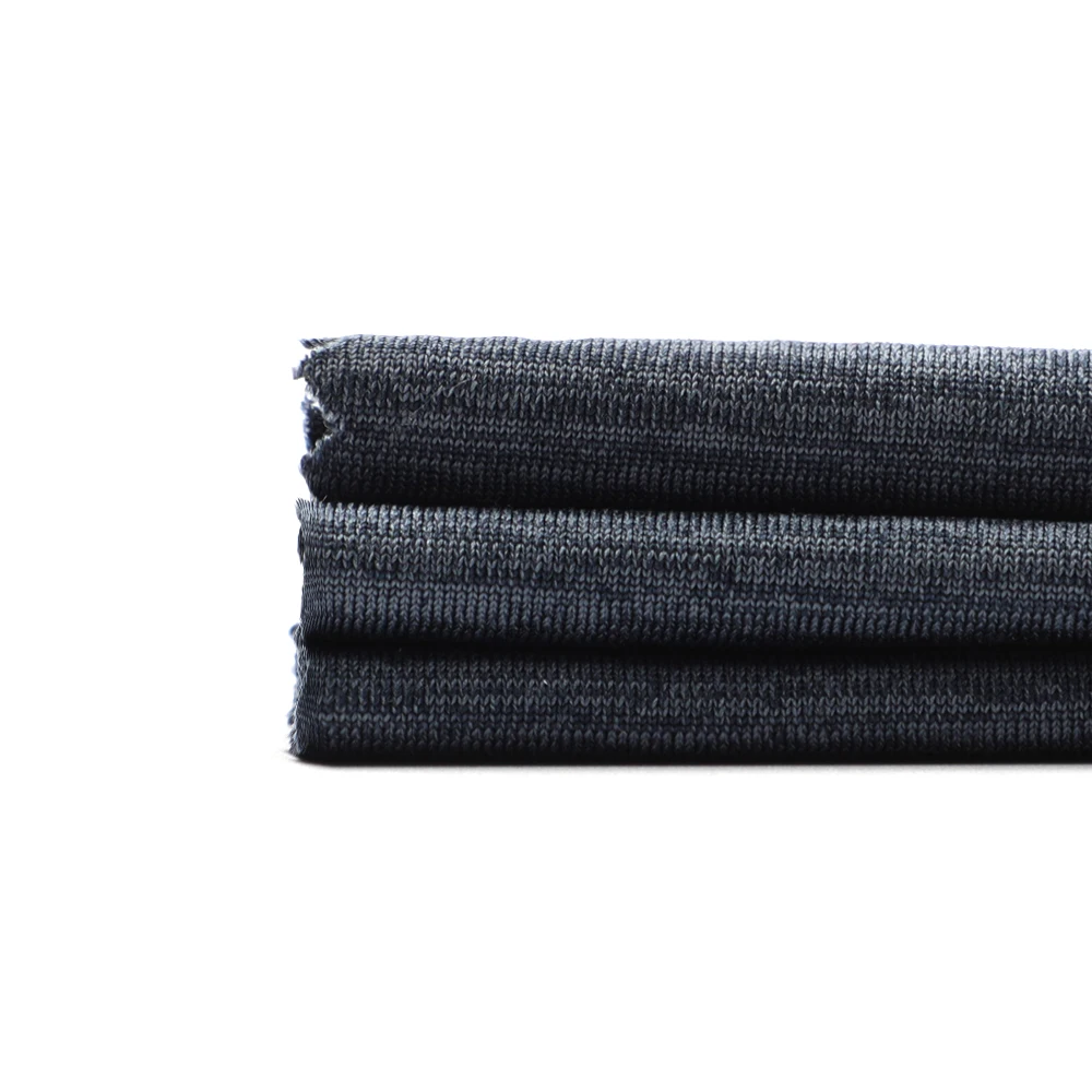 150gsm polyester lightweight 100D144F cationic single jersey knitted fabric for sport wear good stretch