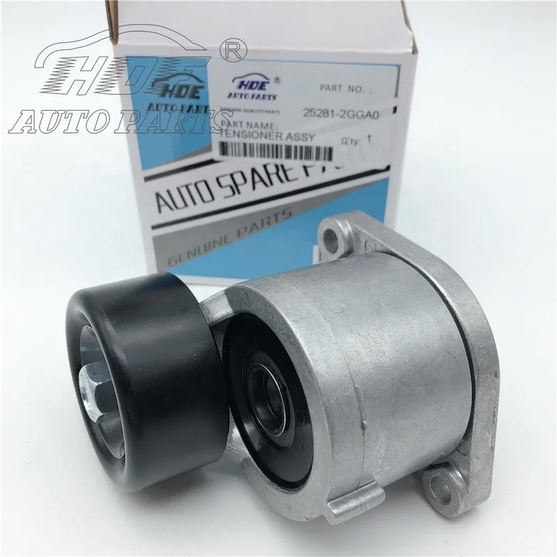 25281-2GGA0 252812GGB3 натяжитель ремня для Hyundai Santa Fe Sonata Tucson Optima Sorento Sportage