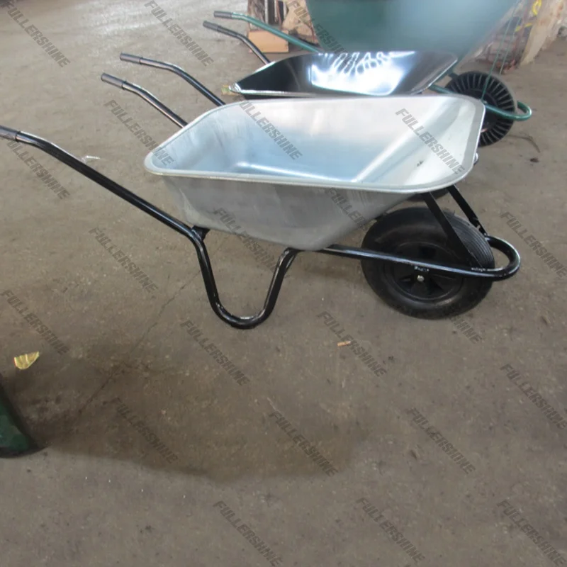 Czech Republic wheelbarrow WB6414T with solid rubber wheel 4.00-8