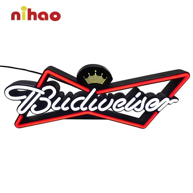 NIHAO наружная внутренняя акриловая светодиодная неоновая вывеска для рекламы бара