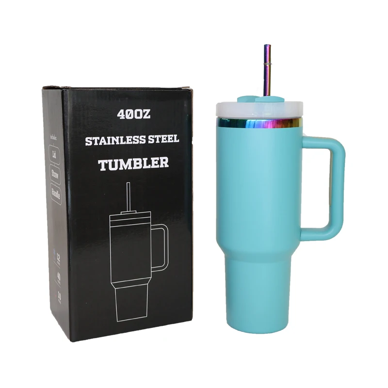 H2.0 30oz Copper Plated Glass Tumbler Multiple Colors Laser Engraved Forest Black Blush Cream Nightfall Classic Coffee Camping