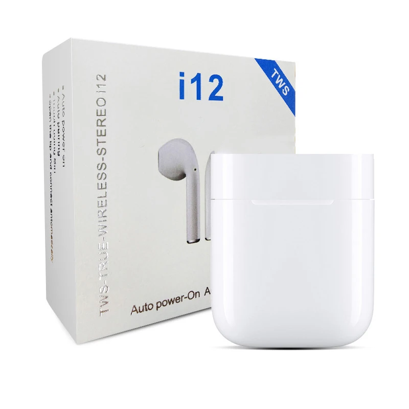 
Most Popular Electronics in 2020 Macaron Earbuds i12 TWS with True Stereo Music 