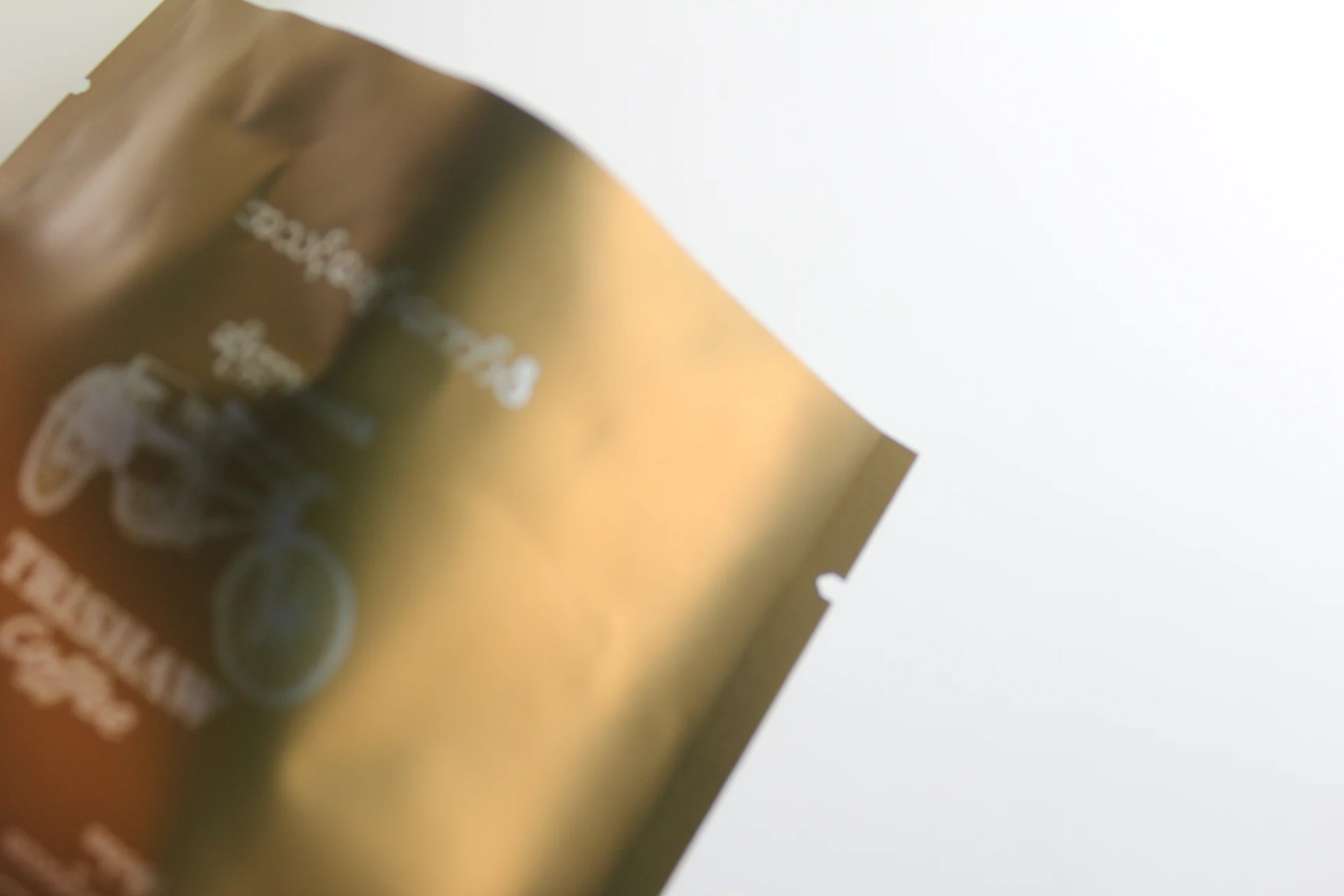 Individually wrapped  aluminum foil printed  matte  mini three side seal packaging bags for  coffee