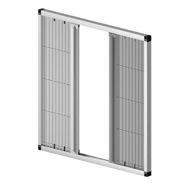 Factory price protection insect fiberglass door two way  pleated mosquito screen