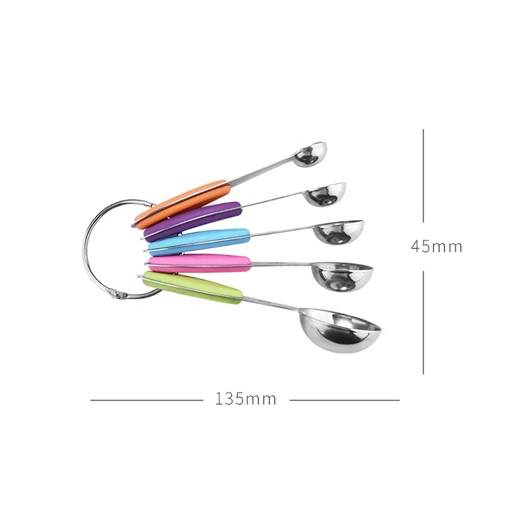 
Household Popular Stainless Steel Coffee Measuring Spoon Easy Cleaning Sugar Measuring Spoon 