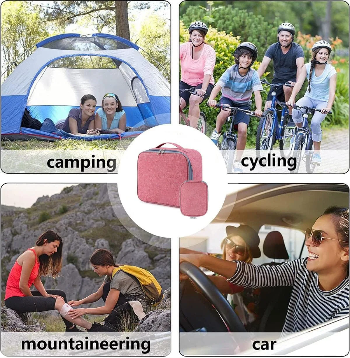 Large Capacity Document Storage Bag Carry-on Travel Organizing Bag Multi-function Certificate Storage Box