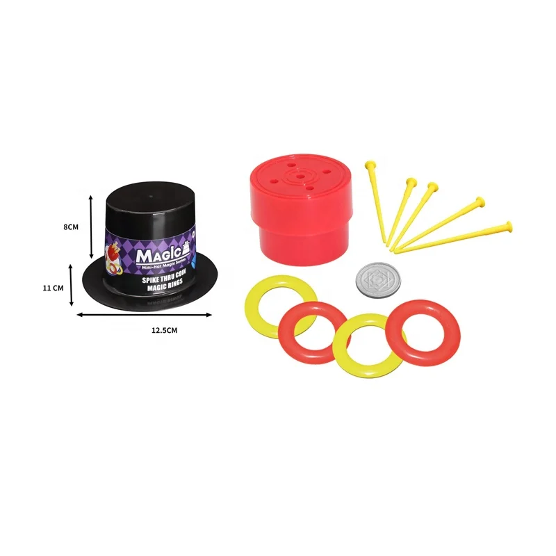 New Arrivals Novelty Magic Trick Kit Toys Games The Cups & Balls Magic Hat Classical Magic Toy Set for Kid and Adult