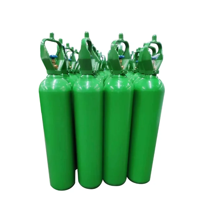 45kg High Pressure Seamless Gas Cylinder / Nitrogen / oxigeno /CO2/Argon gas cylinder filling machine