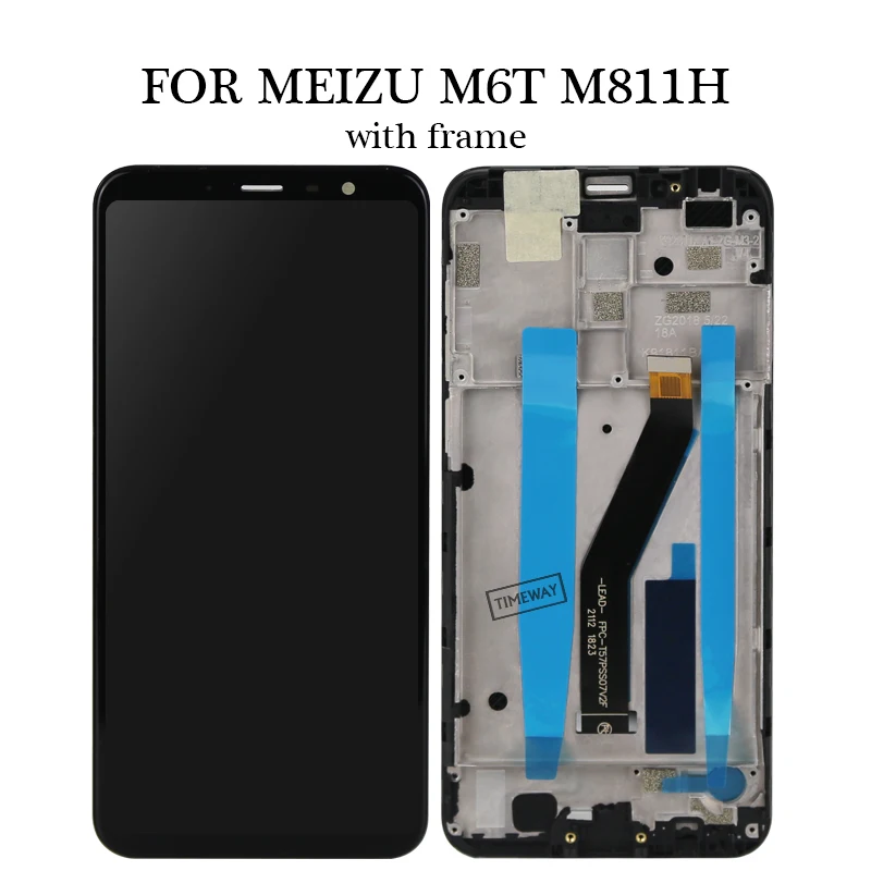 Ремонт ЖК-дисплея для Meizu M6T M811H сенсорный ЖК-дисплей