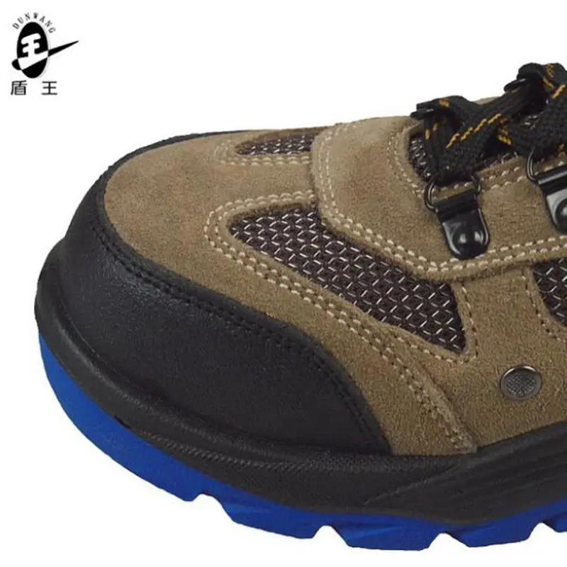 Safty shoes men from  factory hot sales Anti-smash and puncture
