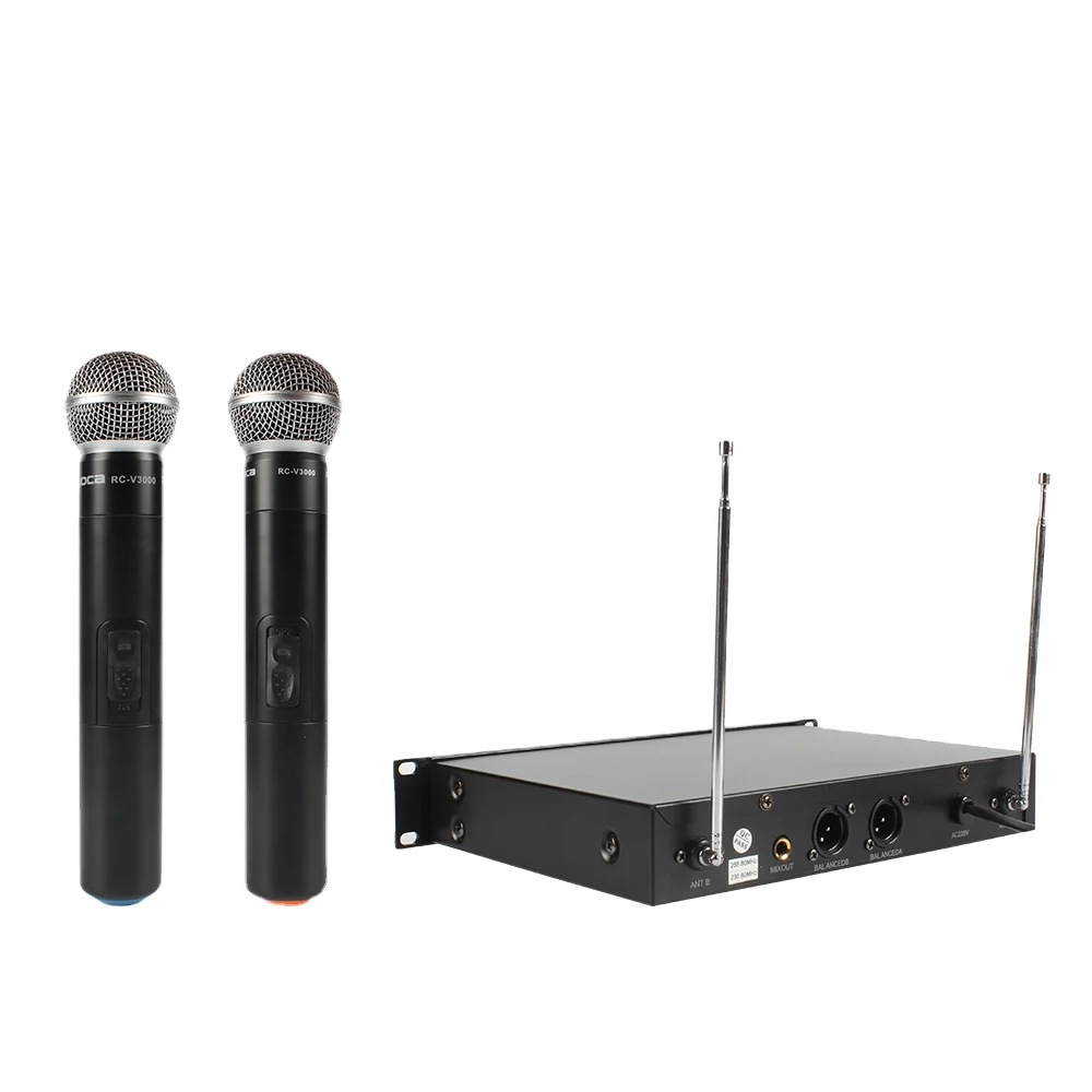  RC-V3000 UHF профессиональный беспроводной микрофон с приемником
