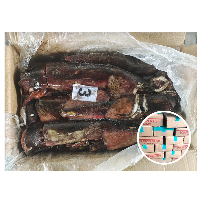 Бренд XINBANG, 500-1000 г высококачественной рыбы, замороженной целиком, кальмаров в Таиланд