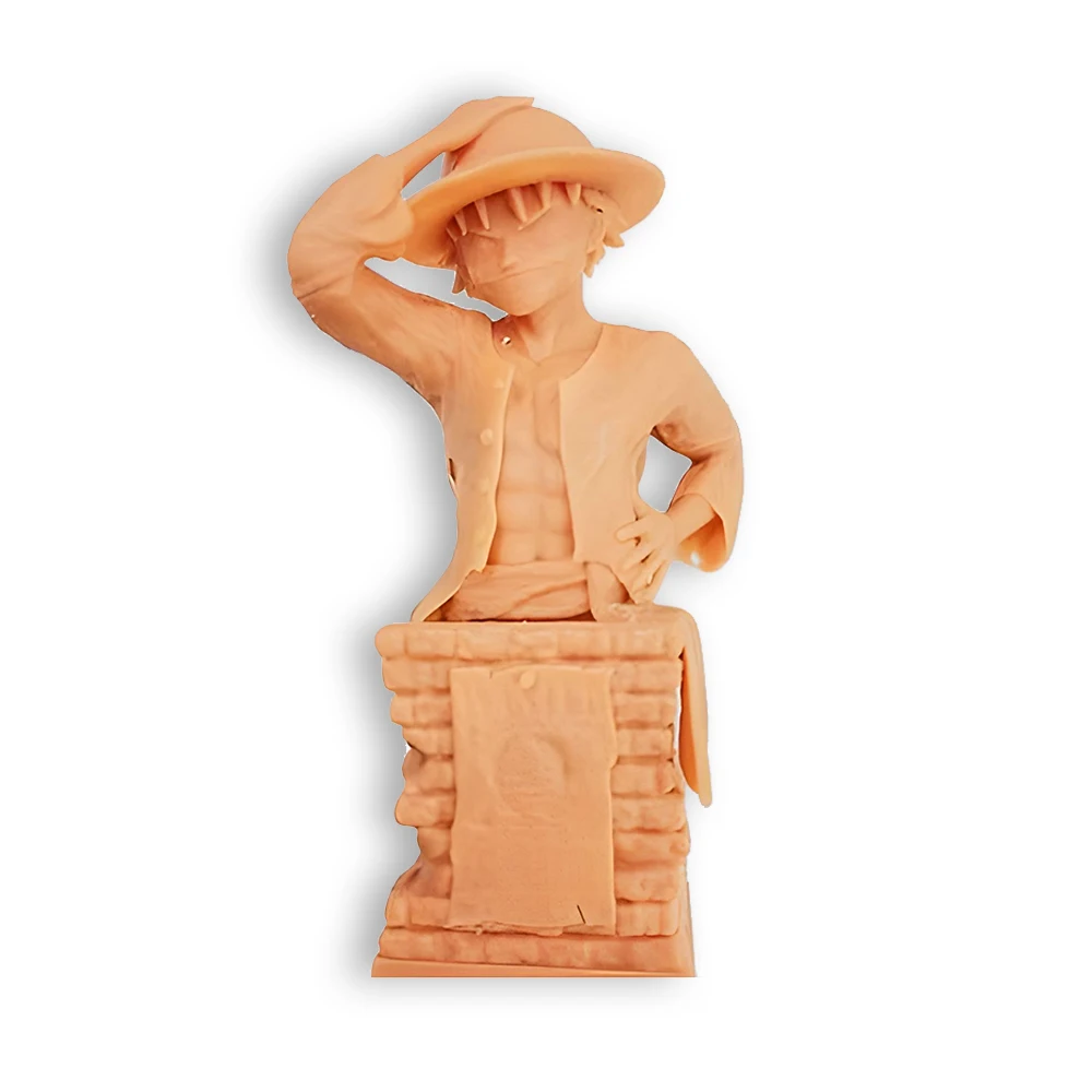 Custom High Precision Resin Red Wax 3D Printed Bust Sculpture Movie Character Statue SLA/SLS 3D Printing Service