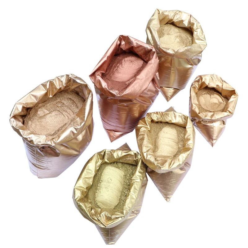 wholesale High luster gold brass dust bronze powder Pure Pale Rich Copper Bronze Gold Powder for Resin Ink Paint Printing Coatin