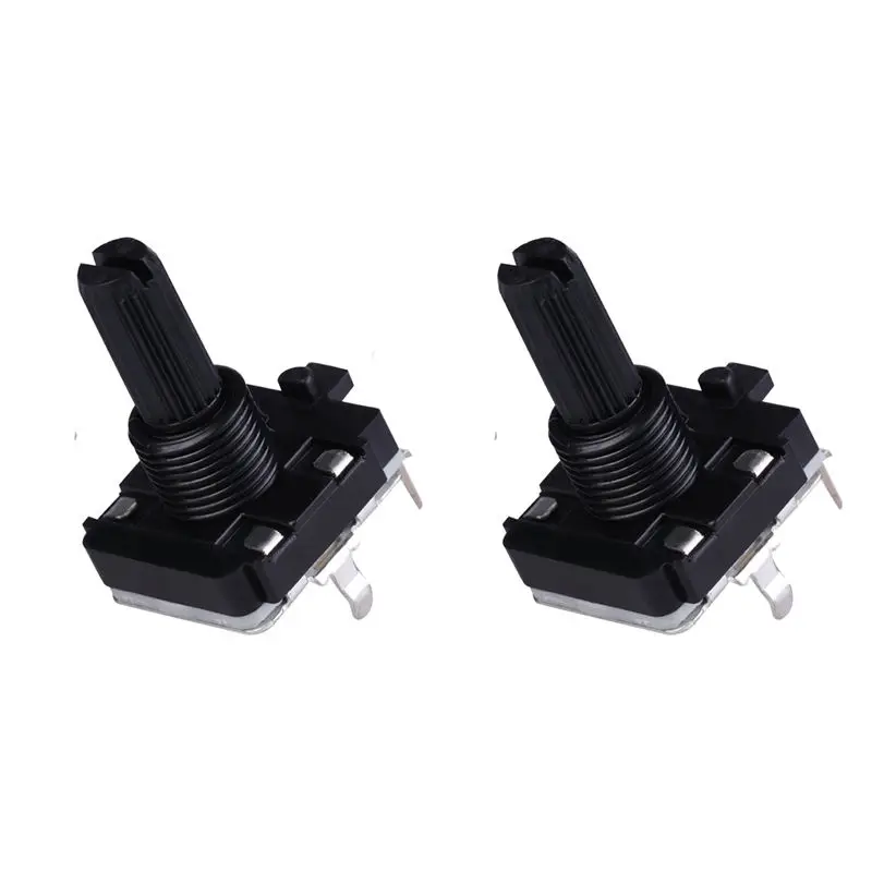 Plastic insulated shaft rotary encoder 16mm incremental encoder 12 pulse 24 pulse encoder