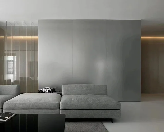 carbon rock slab PVC PET Film Metal Plain Plate  carbon rock plate walls sintered stone TV Sofa Background Board